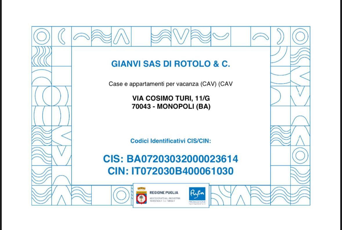 Dimora San Vito Monopoli Exterior foto